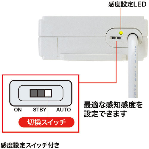 ＳＡＮＷＡ　パソコン連動タップ　TAP-RE2MN　1 本