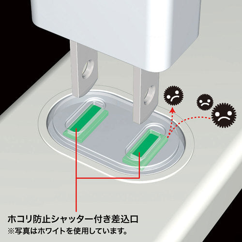 ＳＡＮＷＡ　火災予防安全タップ　TAP-TSH43BKN　1 本