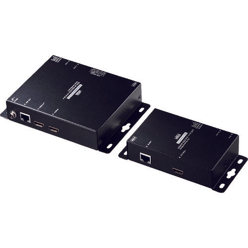 SANWA PoE compatible HDMI extender (set model) VGA-EXHDPOE2 1 piece