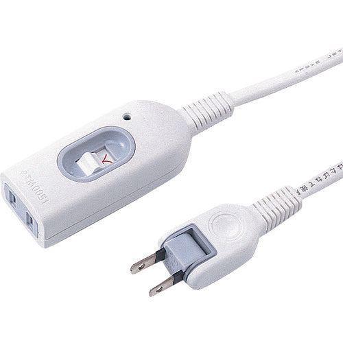 SANWA Extension cord with intermediate switch TAP-B7-2N 1 piece