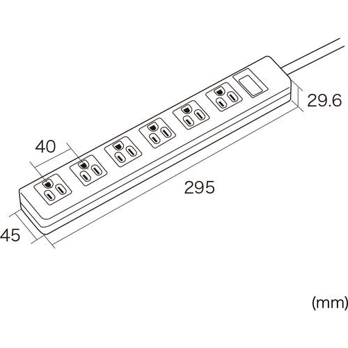 SANWA Power Tap TAP-N3650N 1 piece