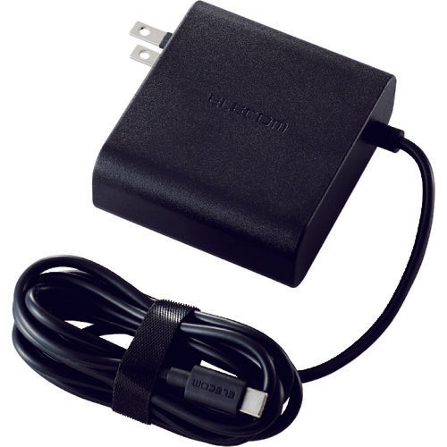 ELECOM Power Delivery Compatible USB AC Charger (65W) ACDC-PD0465BK 1 unit