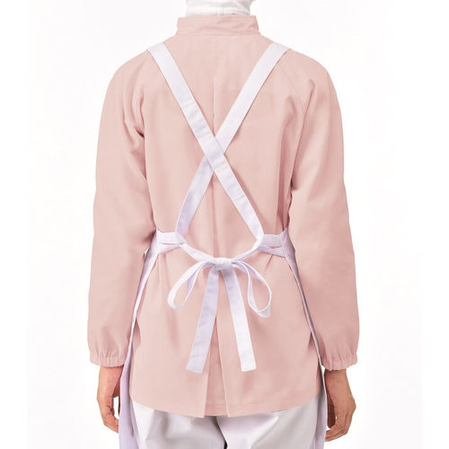 サンペックス　撥水エプロン　ホワイト　FBPU-1804-A9　1 枚