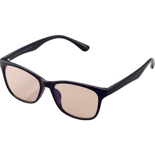 エレコム　ブルーライト対策メガネ（スタンダード）　G-BUB-W02BK　1 個