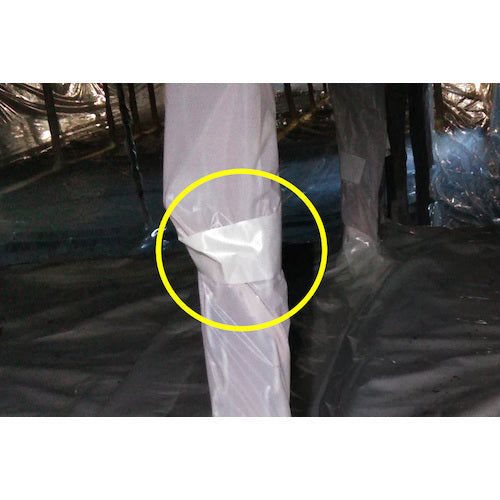 パイオラン　難燃テープ　５０ｍｍ×２５ｍ　FR-10-WH-50MM　1 巻