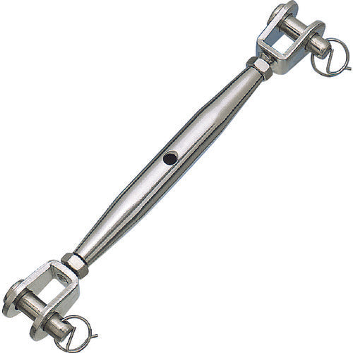 水本　ステンレス　パイプターンバックルＪ＆Ｊ　捻子径３分　使用荷重２．４９ｋＮ　B-1851　1 個