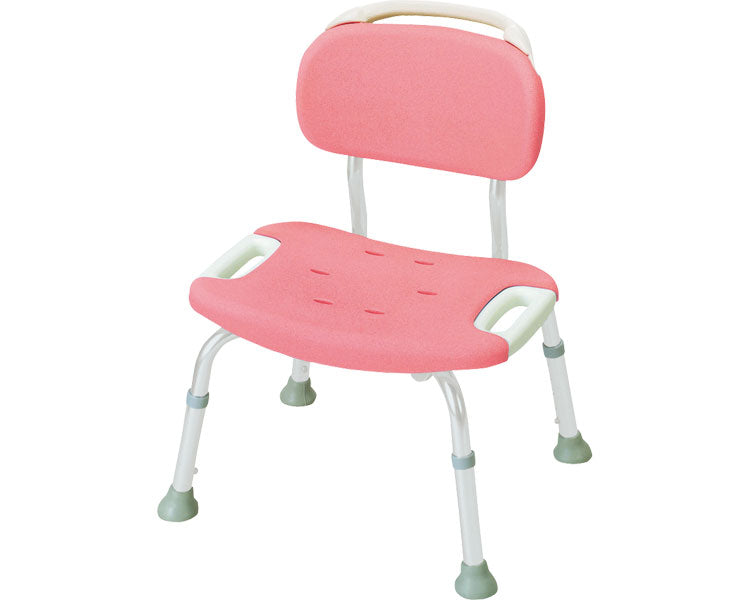 Soft shower chair with wide backrest / 49341 Pink 1 unit