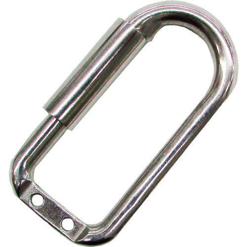水本　ステンレス　クイックロックキャッチ（ベルトタイプ）　線径６ｍｍ　長さ５１．５ｍｍ　（１個入）　B-2603　1 個