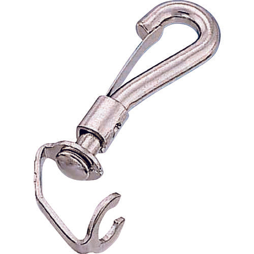 Mizumoto Stainless Steel One-Touch Snap, Wire Diameter 6mm, Length 80mm, B-109, 1 pc