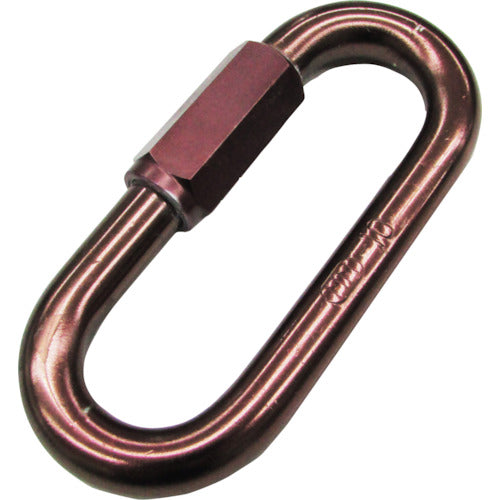 Mizumoto Aluminum Ring Catch (Anodized) Brown Wire Diameter 10mm Length 77mm B-552 1 pc