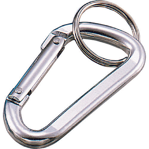 Mizumoto Aluminum Color Hook (Silver) Wire diameter 8mm Length 80mm B-1402 1 pc