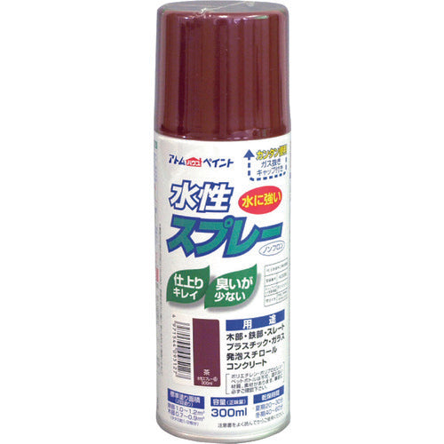 아톰 페인트 수성 스프레이 300ML 차 00001-09512 1 개