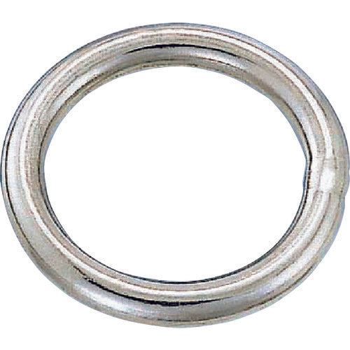 미즈모토 스테인리스 둥근 링크 선경 5mm 내경 55mm B-2550 1개