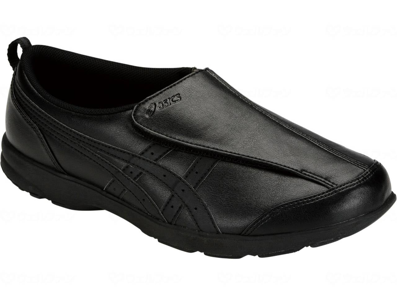 アシックスジャパンﾗｲﾌｳｫｰｶｰ2 ﾌﾞﾗｯｸ×ﾌﾞﾗｯｸ 24.0