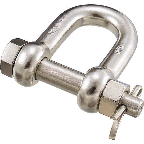 水本　ステンレス　ＳＢＭシャックル　ＳＵＳ３１６　呼び７ｍｍ　B-1596　1 個