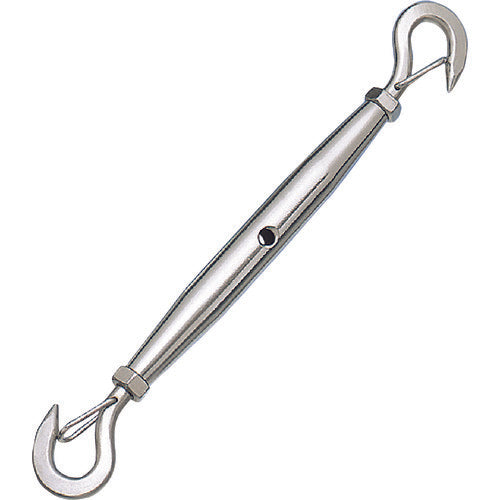 水本　ステンレス　パイプターンバックル外れ止め付（フック＆フック）　捻子径２分５厘　B-1827　1 個