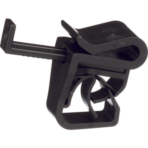 PANDUIT Solar Clips, Parallel Type for External Frame Mounting, with Stopper, Weather Resistant Black, Pack of 100, UCCPD-C130, UCCPD-C130, 1 Bag