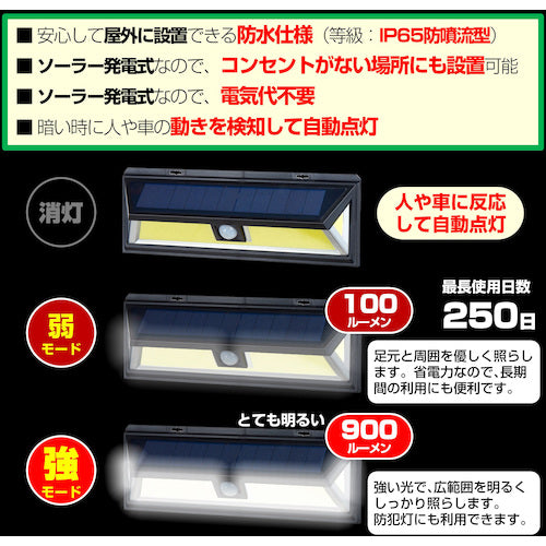 ELPA LED sensor wall light ESL-K412SL 1 piece