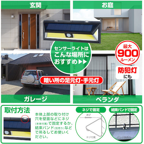 ELPA LED sensor wall light ESL-K412SL 1 piece