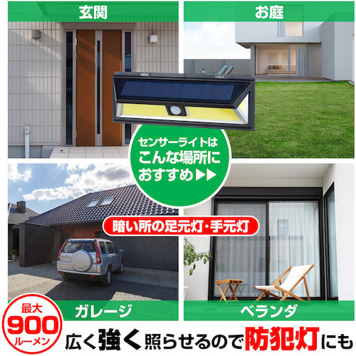 ELPA LED sensor wall light ESL-K412SL 1 piece