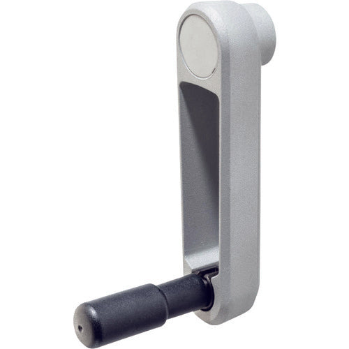 HALDER 기계용 핸들 크랭크 핸들 핸들 접이식 실버 설치 구멍(mm)：각 구멍 12 24331.0610 1개