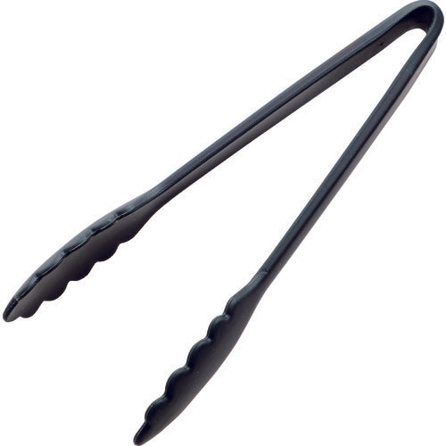 TRUSCO Silicone Tongs 228mm Black SLTN-288-BK 1 piece