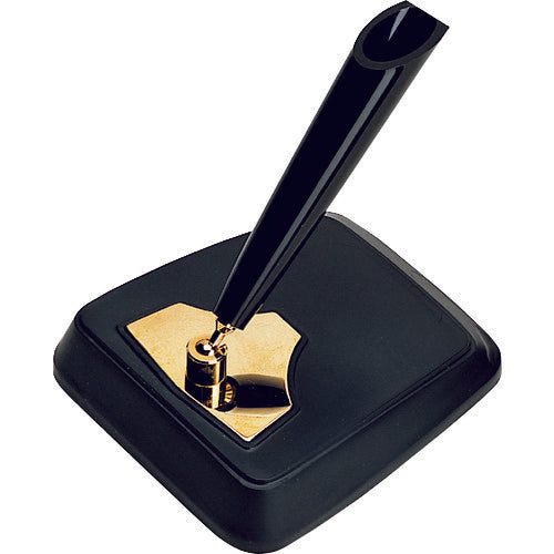 プラチナ　デスクペンスタンド　ブラック　DPD-1200E　1 個