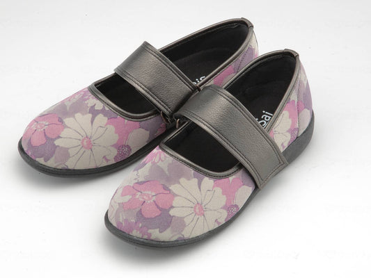 マリアンヌSaiSai　ﾌﾗﾜｰﾌﾟﾘﾝﾄ　W941 ﾌﾙｰﾙﾊﾟｰﾌﾟﾙ 21.5