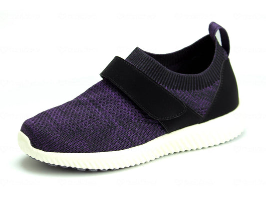 マリアンヌSaiSai ｽﾄﾚｯﾁﾆｯﾄｽﾆｰｶｰ WG110 ﾊﾟｰﾌﾟﾙ L