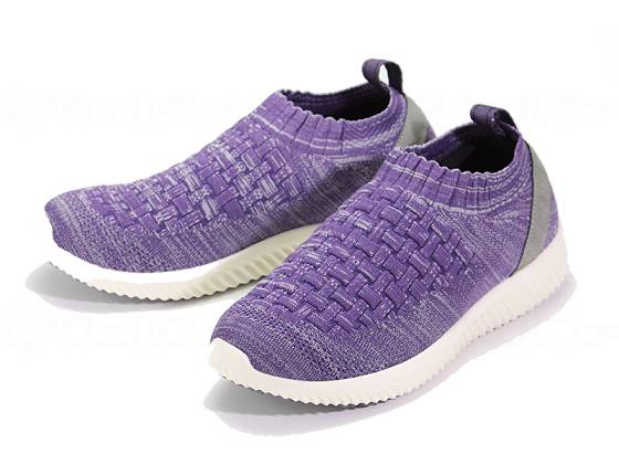 マリアンヌSaiSai ｽﾄﾚｯﾁﾆｯﾄｽﾆｰｶｰ WG140 ﾊﾟｰﾌﾟﾙ S