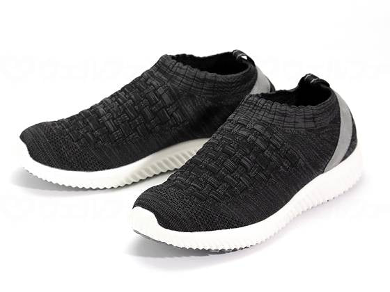 Marianne SaiSai Stretch Knit Sneakers WG140 Black 3L