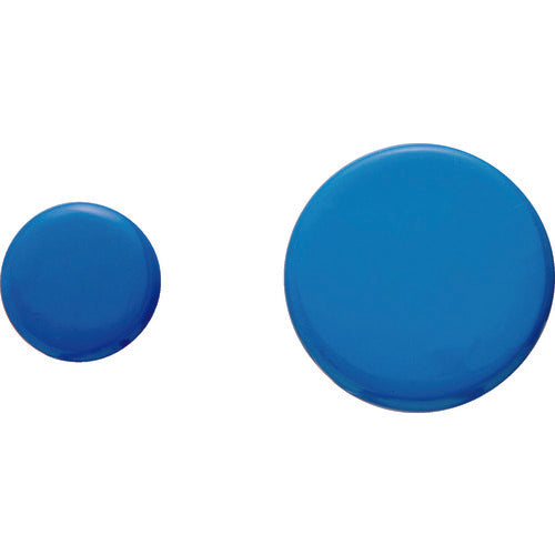 TRUSCO Strong Magnet 18mm Pack of 10 Blue SCM18-B-10P 1 PK