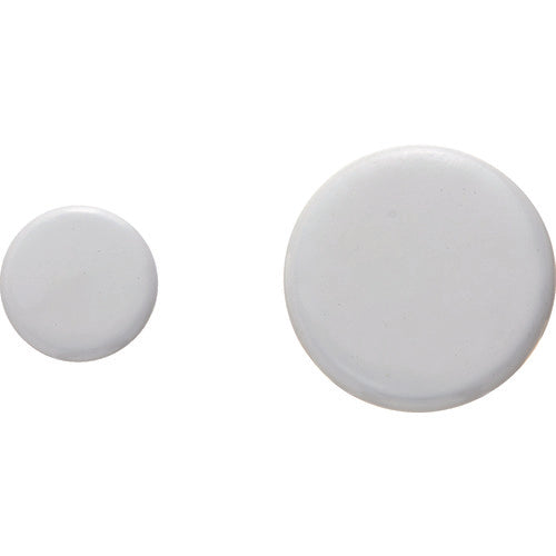 TRUSCO 강력한 자석 18mm 10 개입 흰색 SCM18-W-10P 1 PK