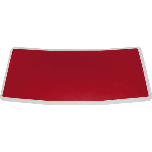 TRUSCO [Sold out and discontinued] Color stickers for net pallet legs, 4 legs, red, NPCS-R, 1 bag