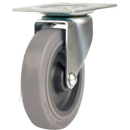 삼성 플레이트식 경하중용 캐스터 102mm 자재 TP3640-01-MIR 1개