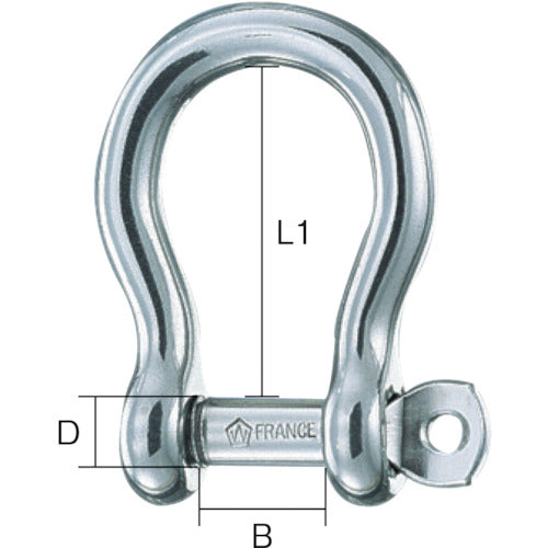Ｗｉｃｈａｒｄ　セルフロック　弓形シャックル　１２４１　1241　1 個