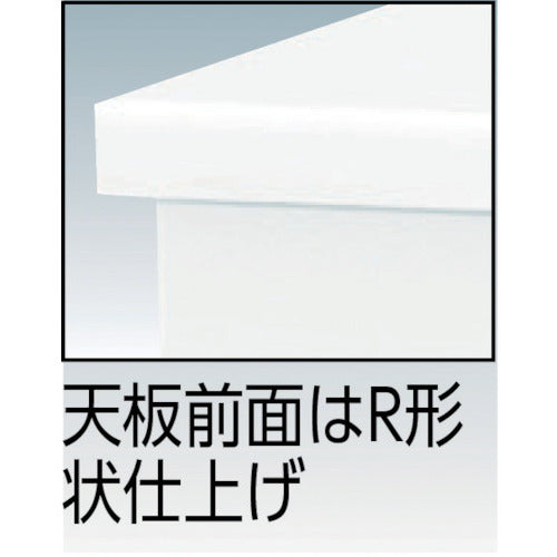 ＴＲＵＳＣＯ　システムデスク　片袖　１０００Ｘ７００ＸＨ７００　TKD-1070A　1 台