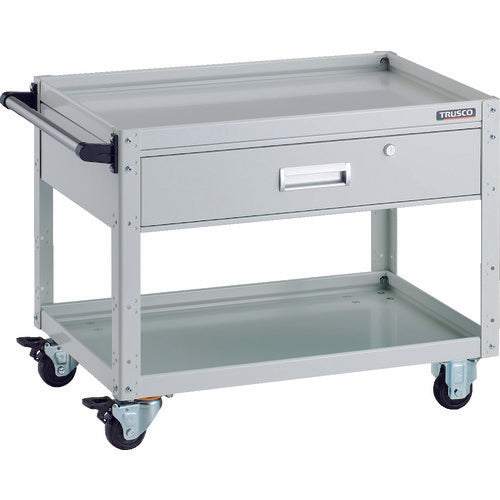 TRUSCCO 툴 왜건 이글 왜건 750X500XH600 심형 1단 인출 첨부 화이트 EGW-672Y-W 1대