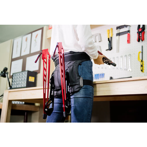 ASTRIDE 【재고 한도 특가】 웨러블 의자 LEX 블랙 LEX-BIONICCHAIR-BK 1 착용