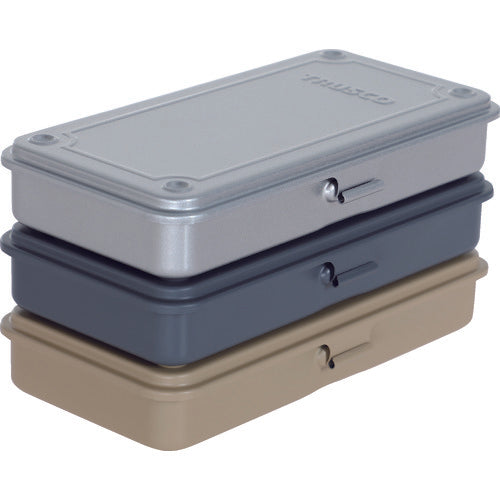 TRUSCO Trunk-type Tool Box 203X109X35 Light Gray T-19LG 1 pc