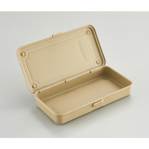 TRUSCO Trunk-type Tool Box 203X109X35 Light Sand T-19LS 1 pc