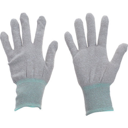 TRUSCO Copper Fiber ESD Gloves Non-Coated Type M Size ESD-GPM 1 Pair
