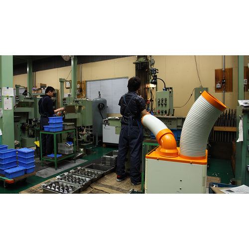 Ｓｕｉｄｅｎ　スポットエアコン　１口　首振りあり　３相２００Ｖ　SS-28DJ-3　1 台