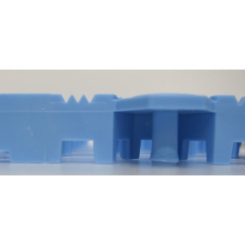 ＴＲＵＳＣＯ　抗菌・防炎ジョイントスノコ　土足用　ブルー　TJDDS15-BL　1 枚