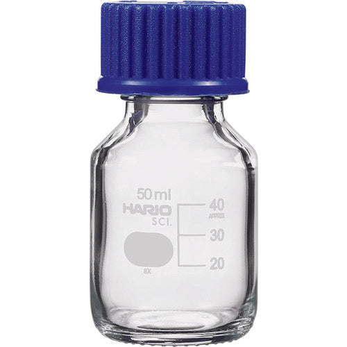 HARIO Heat-resistant screw-top bottle 50ml NBO-50-SCI 1 piece