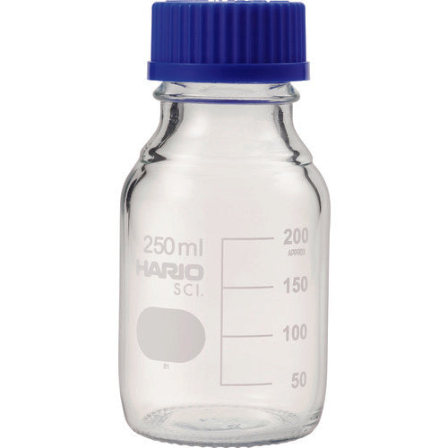 HARIO Heat-resistant screw-top bottle 250ml NBO-250-SCI 1 piece
