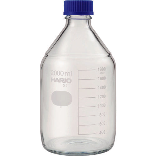HARIO Heat-Resistant Screw-Cap Bottle 2,000ml NBO-2L-SCI 1 pc