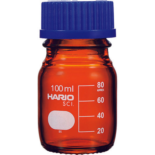 HARIO 병 내열 나사구병(차) 100ml NBB-100-SCI 1개