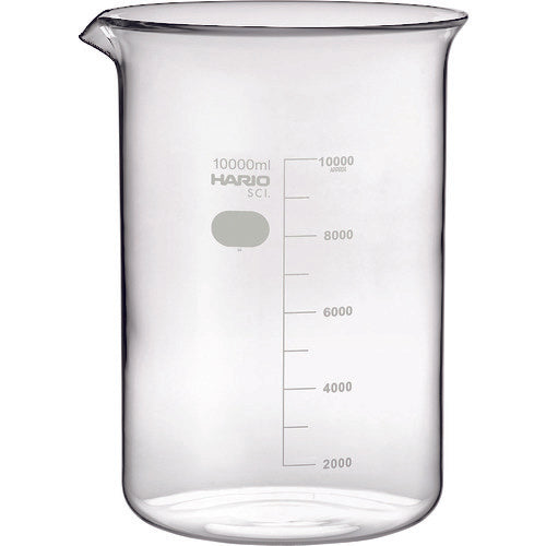 HARIO Beaker with Approximate Graduations 10,000ml B-10L-SCI 1 pc