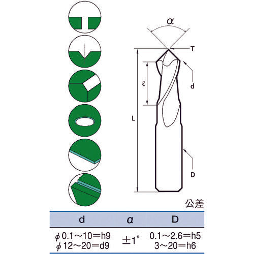 ウォーターミルズ　ＷＭマルチファンクションツール　１０ｍｍｘＬ７０　微粒子超硬＋ＴｉＡｌＮ　WMMFX100S12L70　1 本